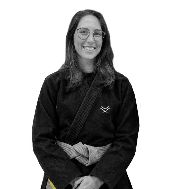 Loriana Jung, instrutora de jiu-jítsu da VYNKOR